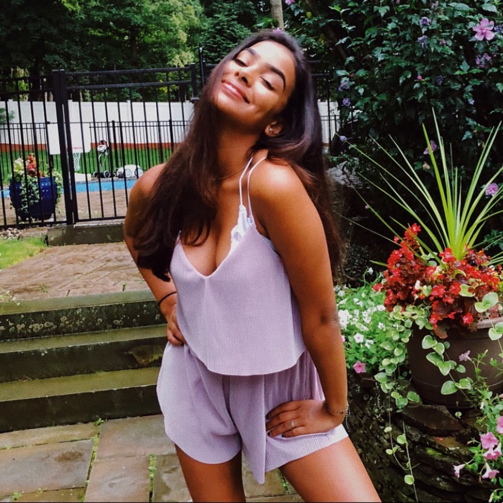 LILAC ROMPER